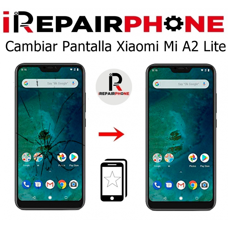 cambiar-pantalla-xiaomi-mi-a2-lite