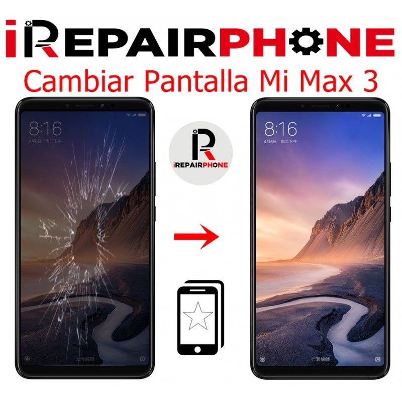 cambiar-pantalla-xiaomi-mi-max3