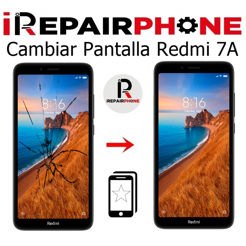 cambiar-pantalla-xiaomi-redmi-7a