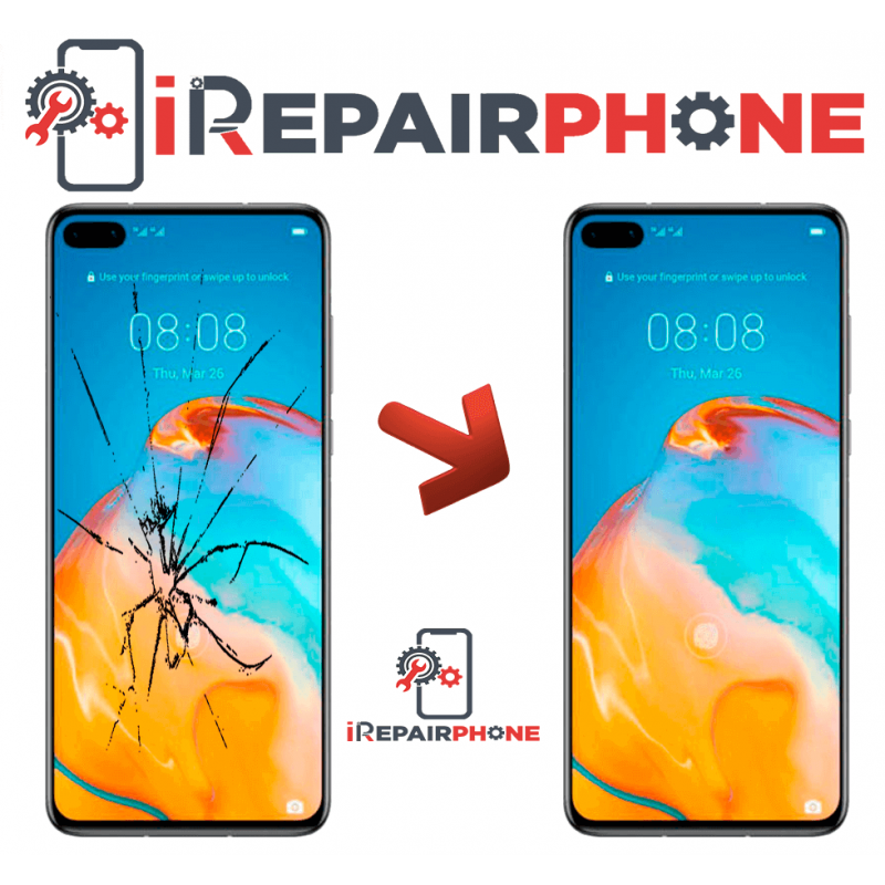 cambiar-pantalla-huawei-p40