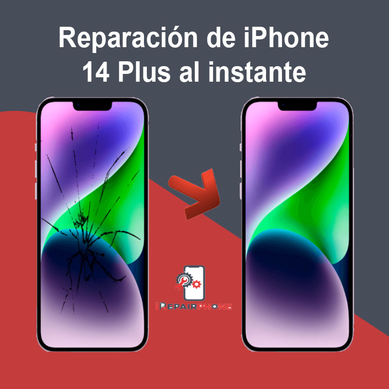 Reparación de iPhone 14 Plus al instante