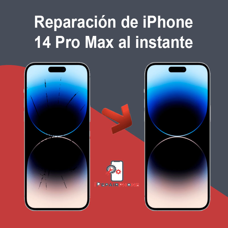 Reparación de iPhone 14 Pro Max al instante
