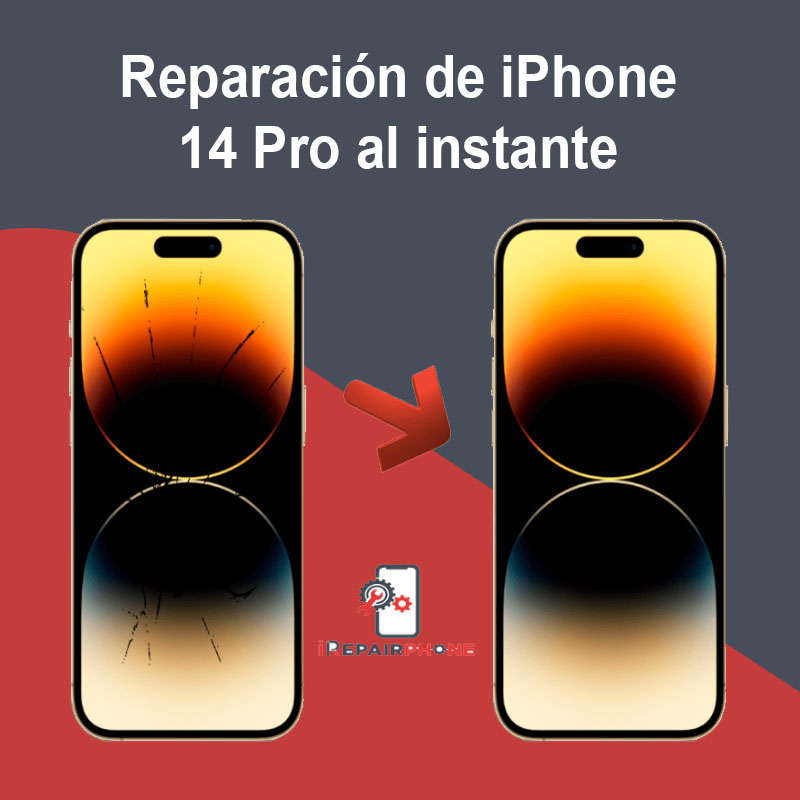 Reparación de iPhone 14 Pro al instante