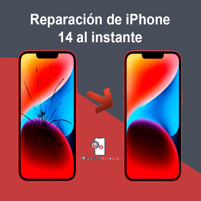 Reparación de iPhone 14 al instante