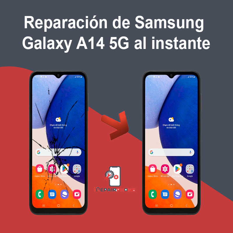 Reparación de Samsung Galaxy A14 5G al instante