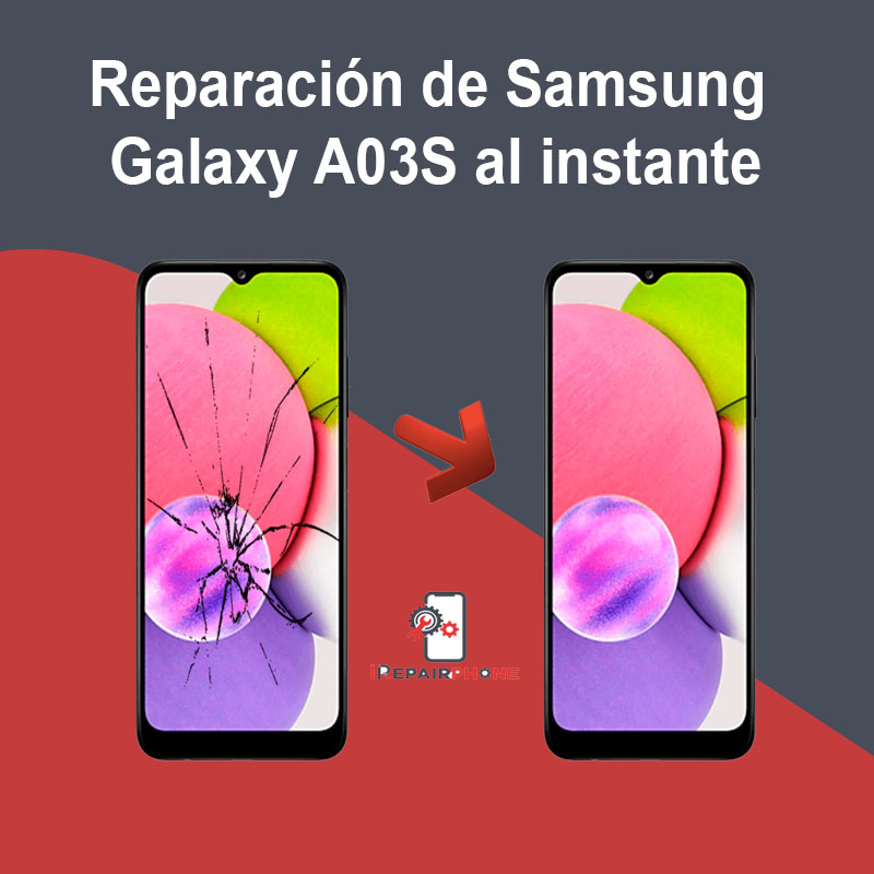 Reparación de Samsung Galaxy A03S al instante