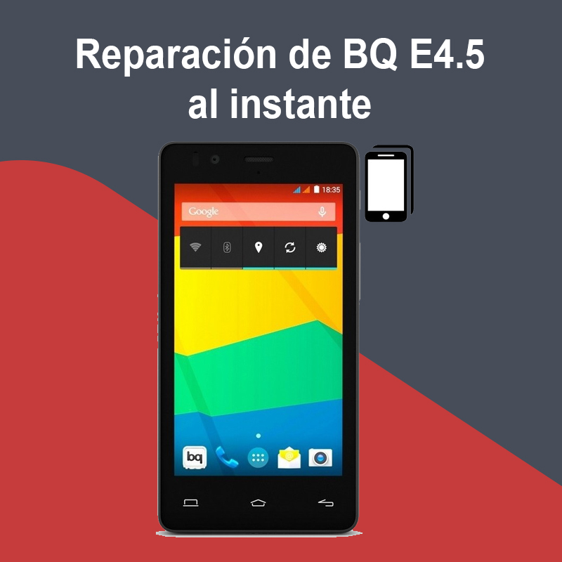Reparación de BQ E4.5 al instante