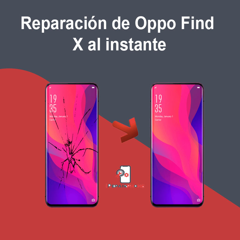 Reparación de Oppo Find X al instante