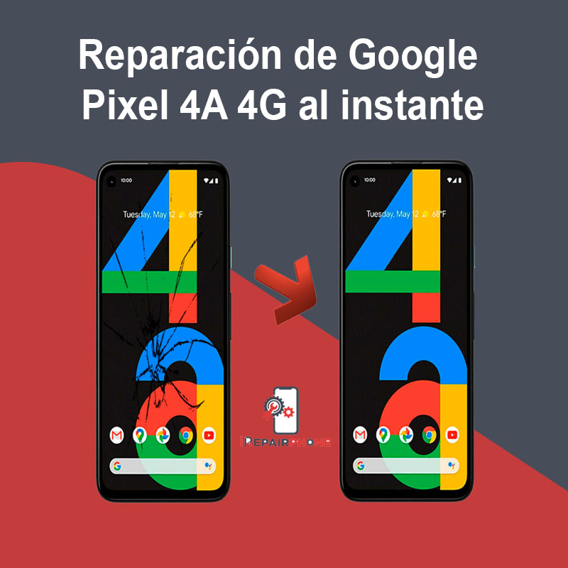 Reparación de Google Pixel 4A 4G al instante
